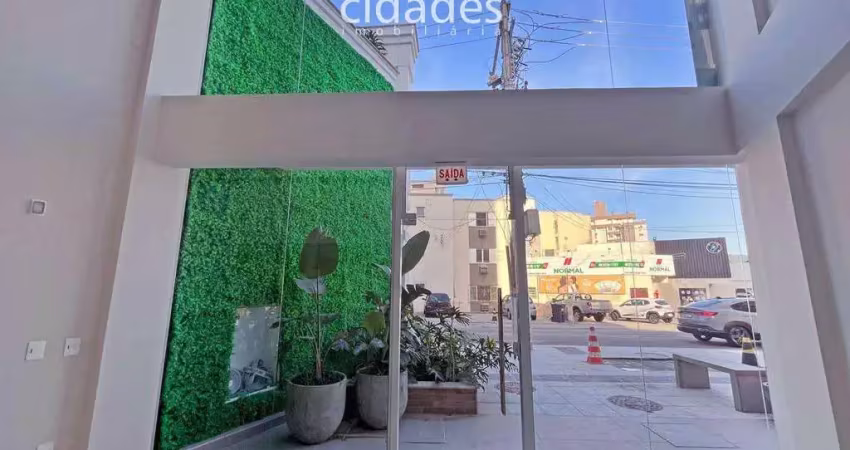 Ampla loja comercial com 2 vagas de garagem para aluguel na trindade, florianópolis
