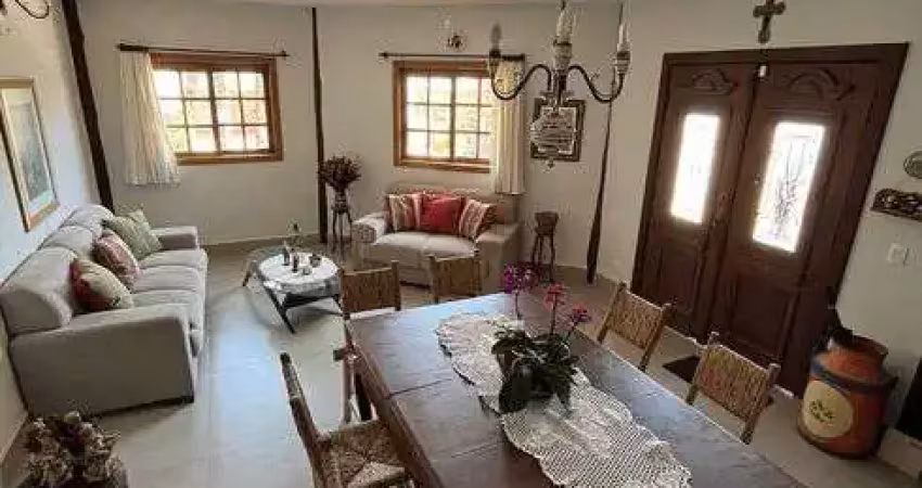 CASA DE CONDOMÍNIO EM JUNDIAÍ - VILLAGE DAS FLORES – EXCELENTE SOBRADO RÚSTICO – 4 VAGAS