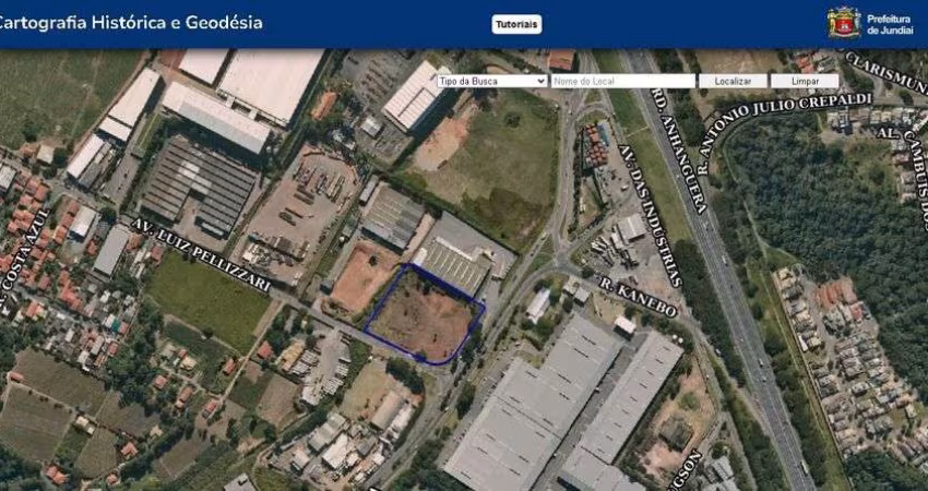 VENDA DE TERRENO INDUSTRIAL EM JUNDIAÍ - DISTRITO INDUSTRIAL - ESQUINA