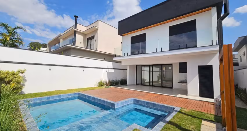 Casa a venda no condomíinio brisas jundiaí - at: 345,00 m² e ac: 279,00 - nova -  3 suítes