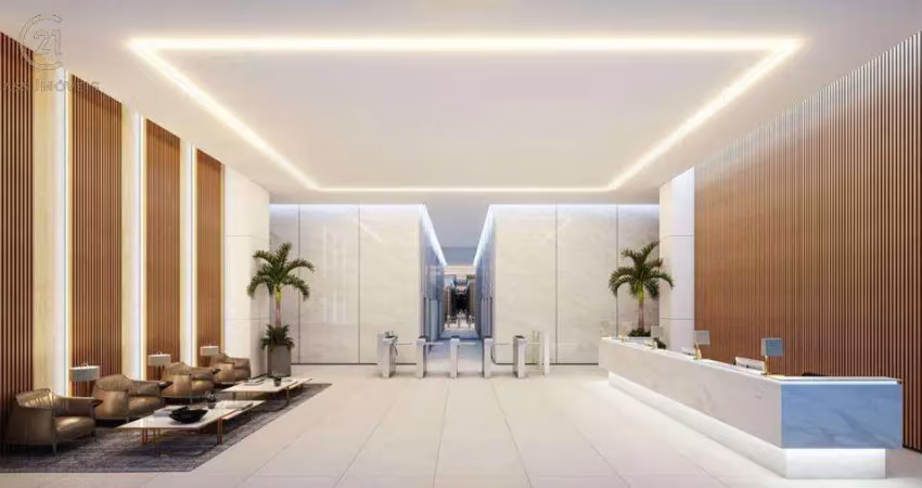 Sala à venda em londrina, gleba palhano, com 51.48 m², quartier 550