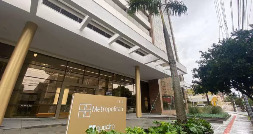 Sala para alugar em londrina, centro, com 55 m², metropolitan med center