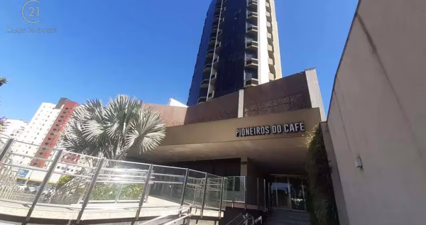 Sala para alugar em londrina, centro, com 60 m², edifício pioneiros do café
