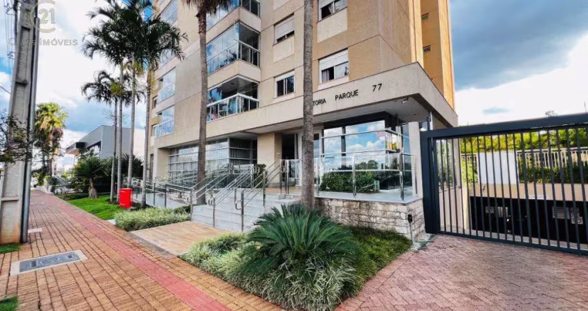 Apartamento à venda em londrina, gleba palhano, com 3 quartos, com 91.2 m², edifício victoria parque