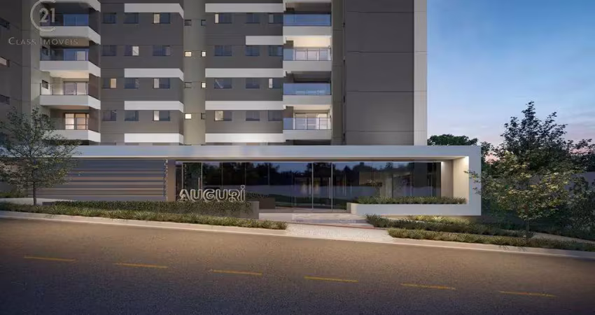 Apartamento à venda em londrina, gleba palhano, com 3 quartos, com 76 m², auguru