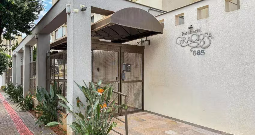 Apartamento à venda em londrina, judith, com 3 quartos, com 79.72 m², edifício residencial graciosa