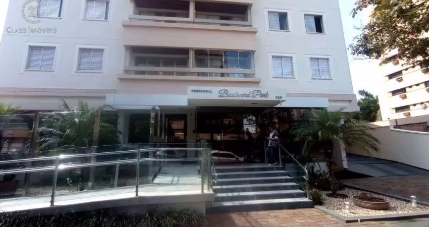 Apartamento à venda em londrina, centro, com 3 quartos, com 90.3 m², edifício boulevard park