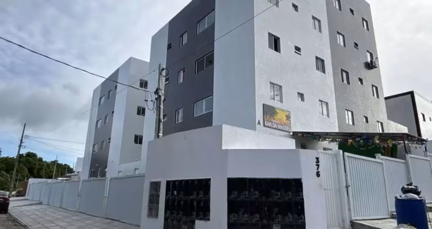 Imperdível apartamento à venda em joão pessoa-pb, bairro muçumagro! 2 quartos, 1 sala, 1 banheiro, 1 vaga, 45 m².