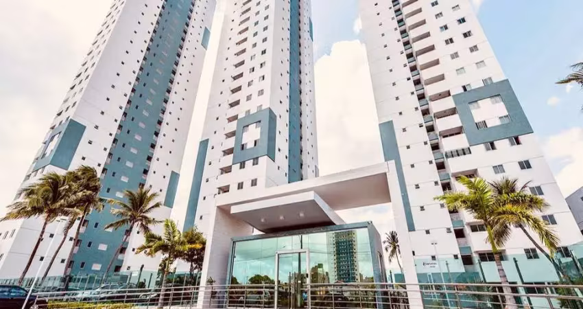 Cobertura de luxo no bessa: 3 quartos, 2 suítes, 2 salas, 3 banheiros, 2 vagas de garagem, 158,58m² - joão pessoa-pb.