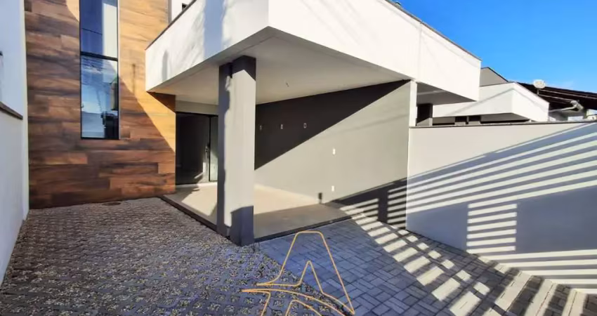 Sobrados novos com 02 suítes no bairro poço grande - gaspar