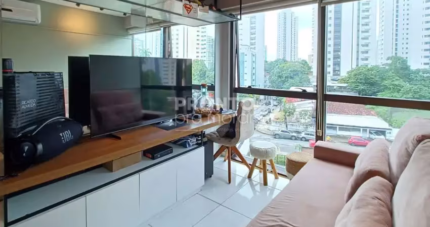 Imóvel com excelente localização  porteira fechada com – 32,58 m²  este aconchegante imóvel oferece uma planta bem distribuída, com sala para dois ambientes