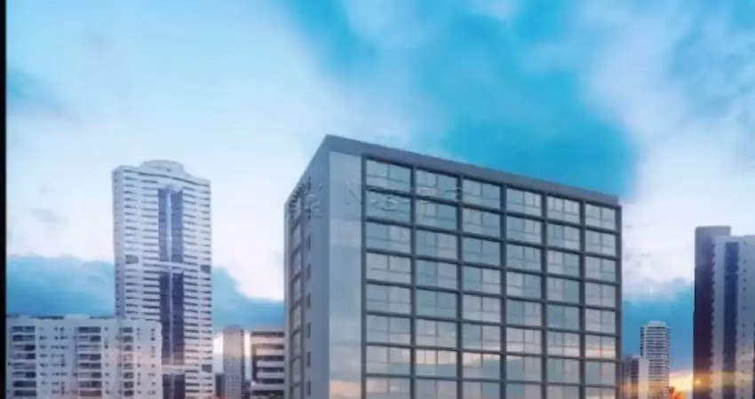 Repasse excelente flat em construção localizado em casa forte, com 30,89m² de área útil.