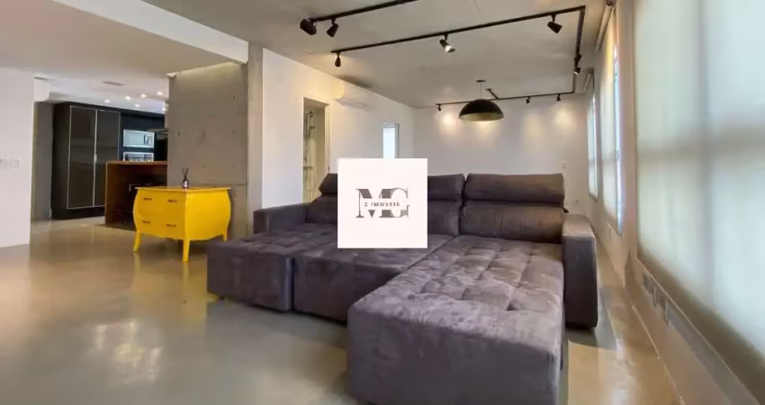 Apartamento à venda em São Paulo-SP maxhaus brooklin- Jardim das Acácias, 2 quartos, 1 suíte, 3 salas, 3 banheiros, 2 vagas, 140m². decorado