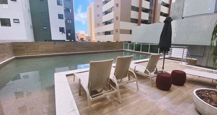 Apto, 44m,1q, varanda,  fica tudo, Px Praia, Jatiuca.