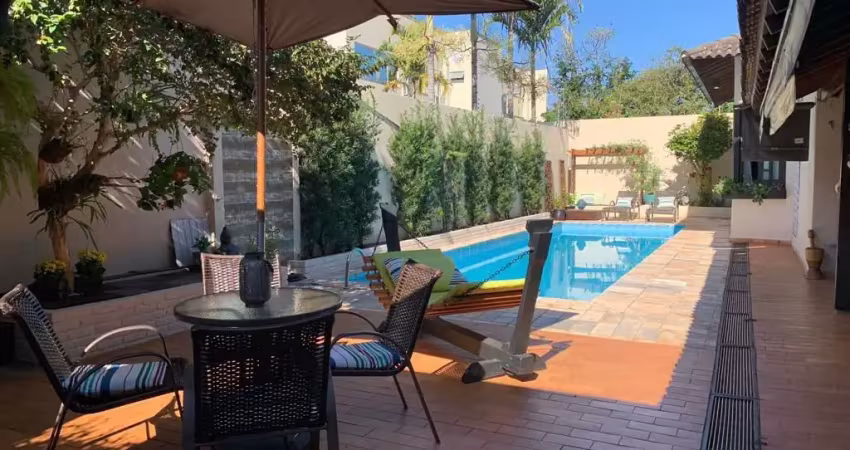 Casa rústica no coração de londrina com piscina – nova prochet – estuda permuta