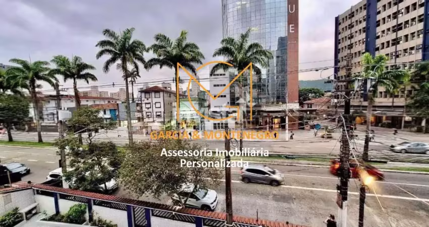 Apartamento 2 dormitórios e 1 vaga - Gonzaga - Santos - SP