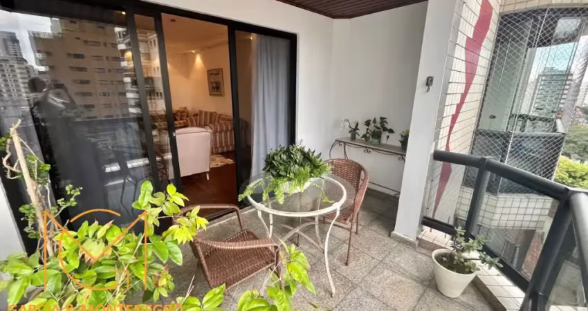 Apartamento com 4 dormitórios (2 suítes) e 2 vagas -  Boqueirão - Santos - SP