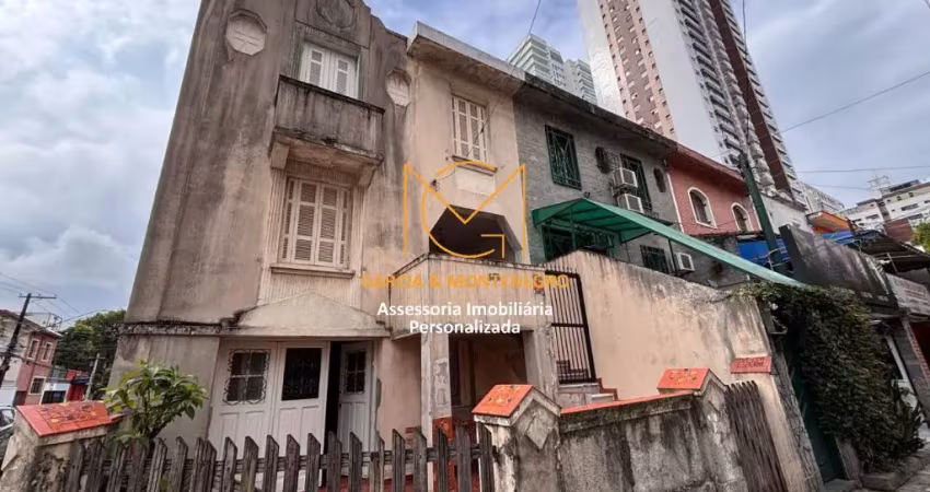 OPORTUNIDADE - SOBRADO À VENDA - Pompéia - Santos - SP