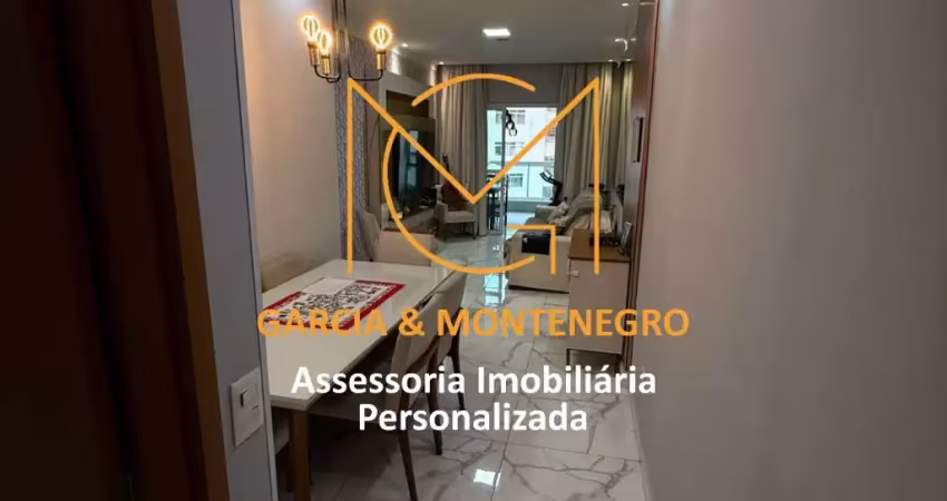 Apartamento 2 dormitórios (1 suíte) 2 vagas - gonzaga - santos - sp