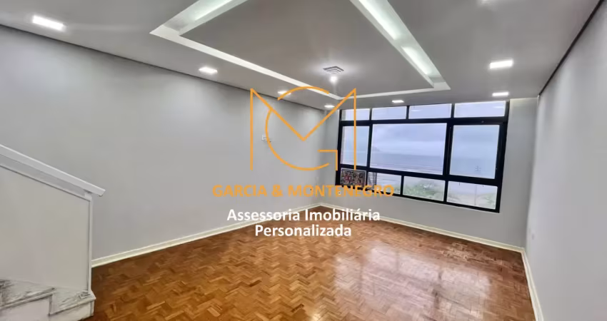 Alugue o apartamento dos seus sonhos frente a praia da pompeia com 3 dormitórios (1 suíte) 1 vaga em santos - sp