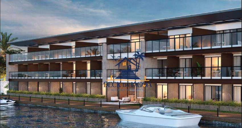 Flat com 1 dormitório à venda, 26 m² por R$ 549.828 - Passagem - Cabo Frio/RJ
