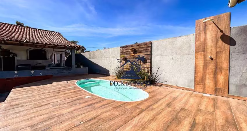 Casa com 3 dormitórios à venda, 144 m² por r$ 390.000,00 - praia linda - são pedro da aldeia/rj