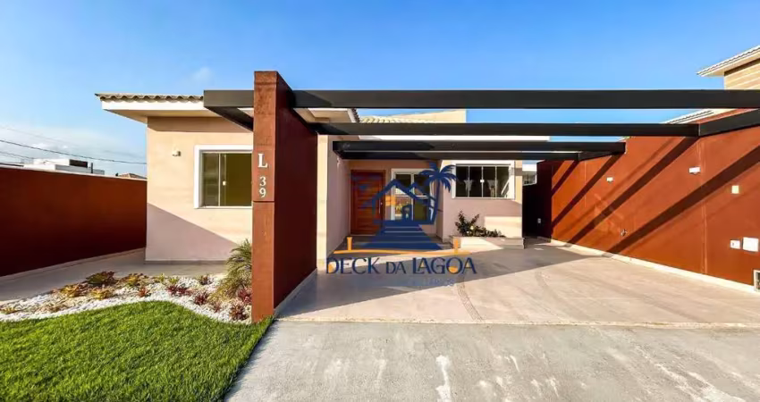 Casa com 3 dormitórios à venda, 150 m² por r$ 1.200.000,00 - nova são pedro - são pedro da aldeia/rj