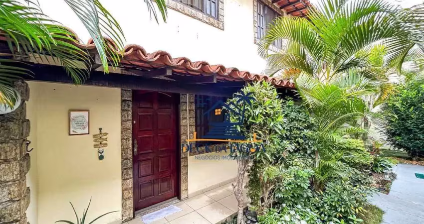 Casa com 2 dormitórios, 57 m² - venda por r$ 340.000 ou aluguel por r$ 3.020/mês - jardim flamboyant - cabo frio/rj