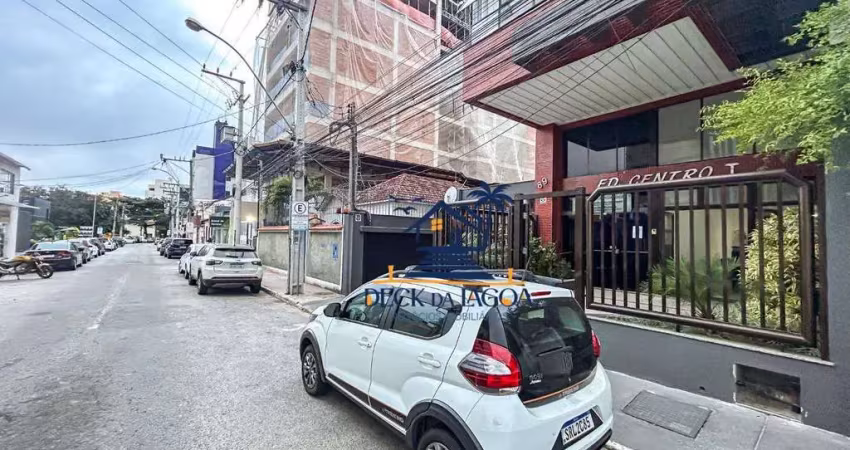 Sala para alugar, 80 m² por r$ 3.000/mês - centro - cabo frio/rj
