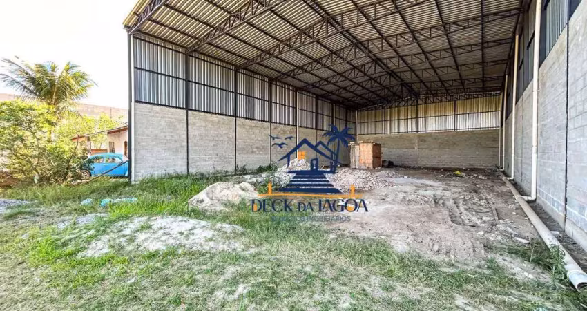 Galpão para alugar, 405 m² por r$ 11.000,00/mês - recanto do sol - são pedro da aldeia/rj