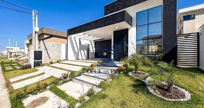 Casa com 3 dormitórios, 126 m² - venda por r$ 890.000,00 ou aluguel por r$ 5.935,10/mês - nova são pedro - são pedro da aldeia/rj