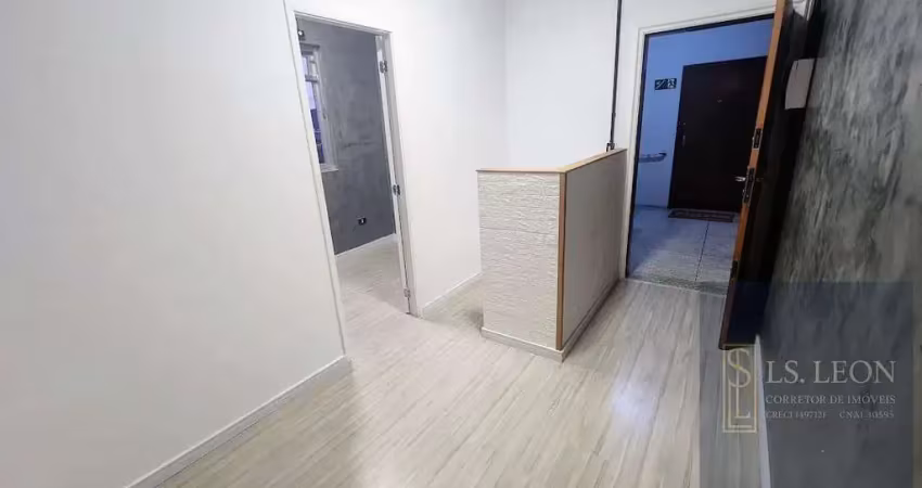 Sala comercial para locação em santos, ponta da praia, 1 banheiro