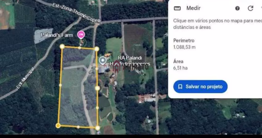 Chácara à venda em Fazenda Souza, Caxias do Sul - Exclusivo!
 Com Açude, Luz Trifásica, Casa 16x8, Agua do Samae, Parreiral Izabel, Documentada..