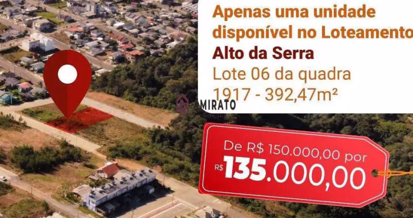 Terreno à venda em Farroupilha, Monte Verde - Oportunidade única!