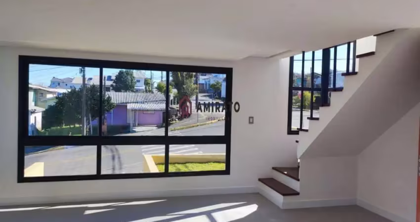 Excelente oportunidade: sobrado com ótima iluminação solar em todos os ambientes no bairro monte verde, farroupilha.
