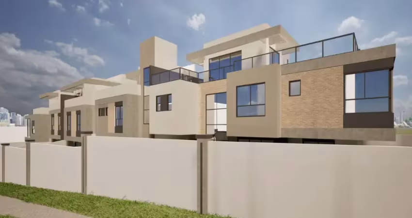 Sobrado novo no abranches, 3 suítes, lindo projeto!