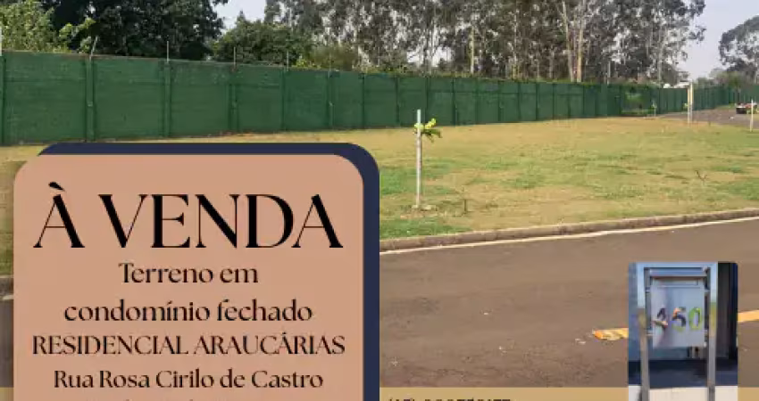 Terreno em condomínio fechado no jardim polo centro, foz do iguaçu