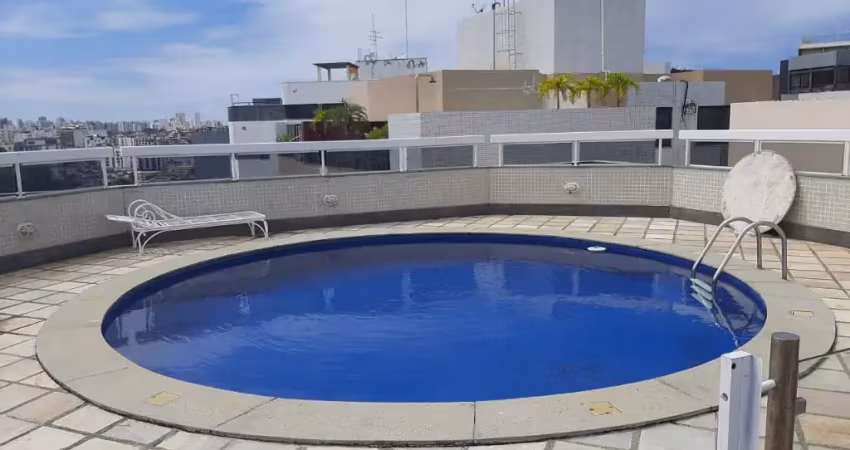 Maravilhosa cobertura duplex c/ 405 m², vista deslumbrante, no melhor do rio vermelho