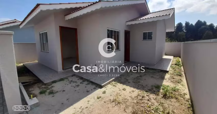 Casa com 2 dormitórios à venda, área industrial, porto uniao - sc