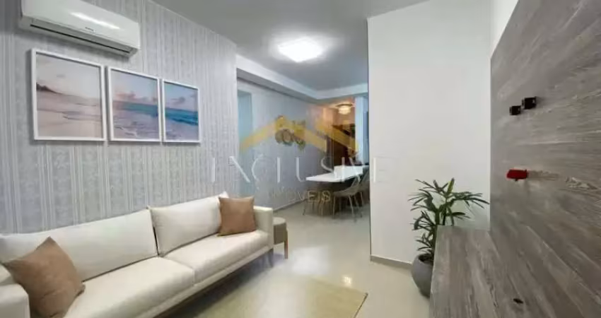 Apartamento próximo ao mar mobiliado e decorado 02 dormitorios