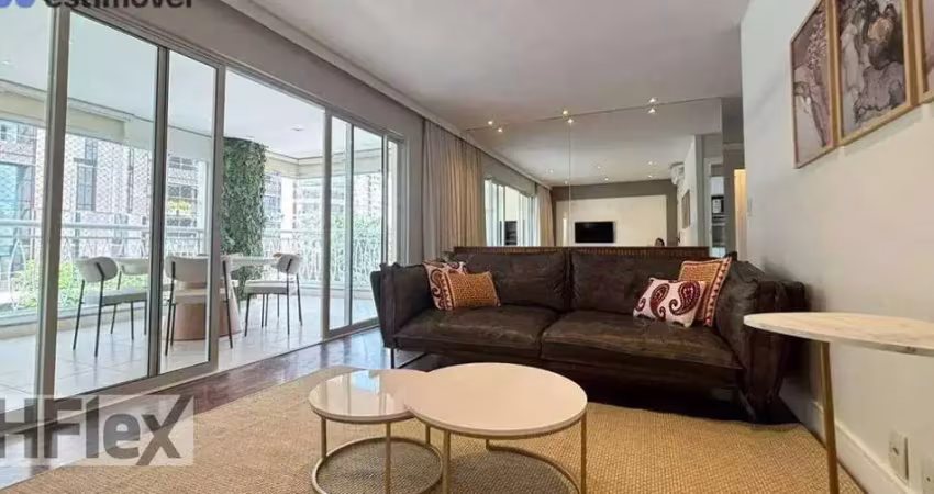 Apartamento com 3 dormitórios para alugar, 135 m² por R$ 14.717,81/mês - Perdizes - São Paulo/SP