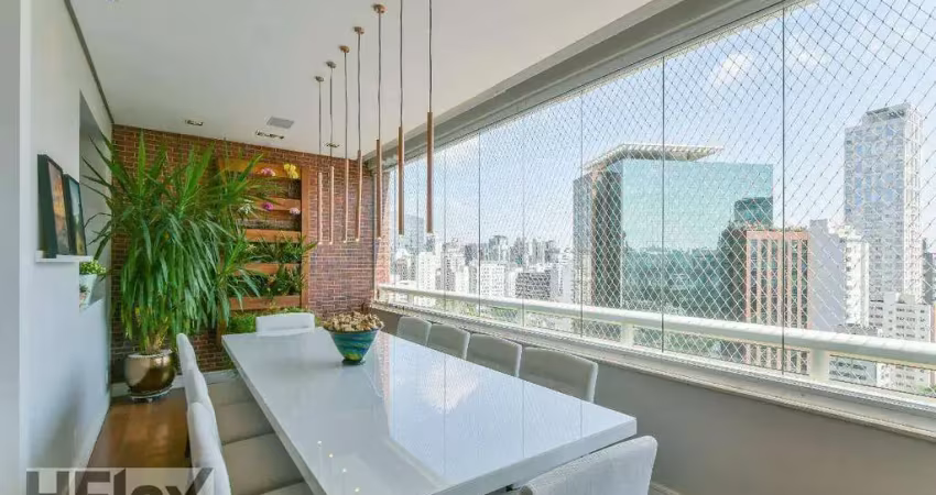 Apartamento com 3 dormitórios à venda, 152 m² por r$ 4.300.000,00 - itaim bibi - são paulo/sp