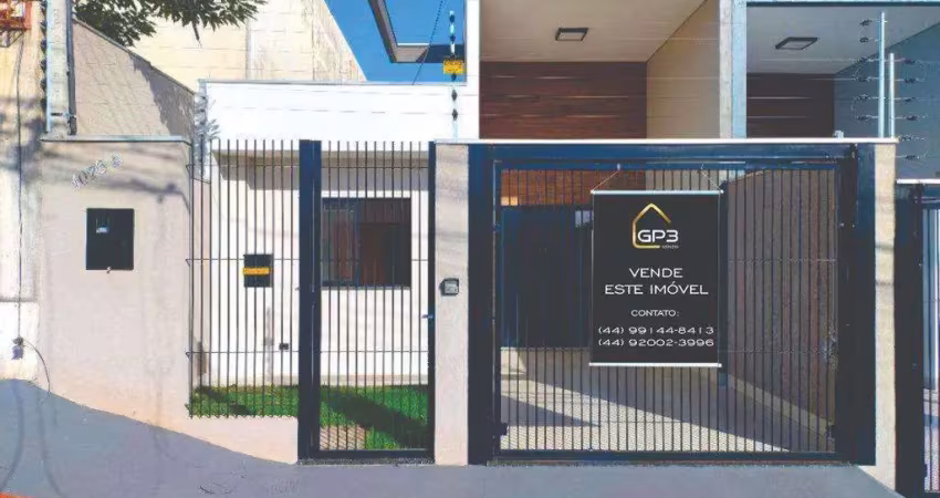 Casa à venda em Maringá, Jardim Diamante, com 3 quartos, com 101.63 m² de construção