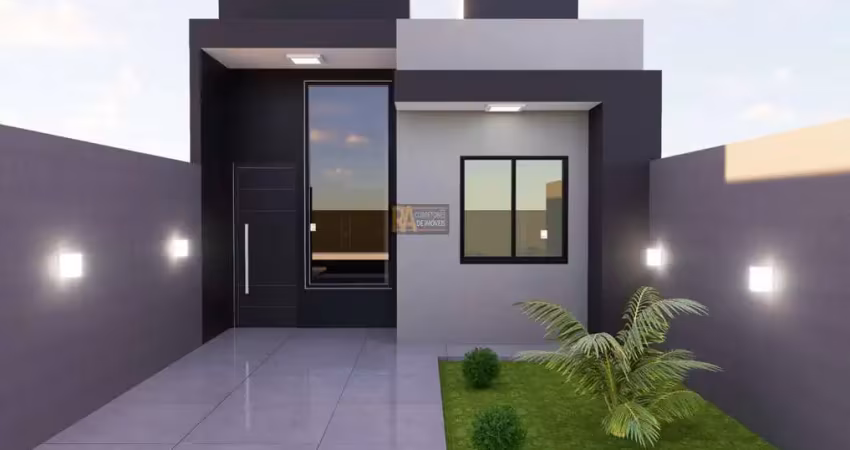 Casa para Venda em Foz do Iguaçu, Parque Morumbi, 2 dormitórios, 1 suíte, 1 banheiro, 2 vagas