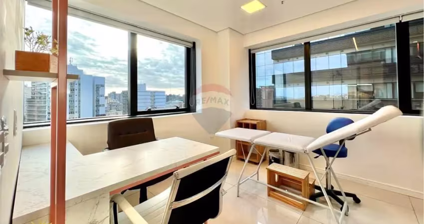 Sala comercial mobiliada no condominio maxplaza em canoas!