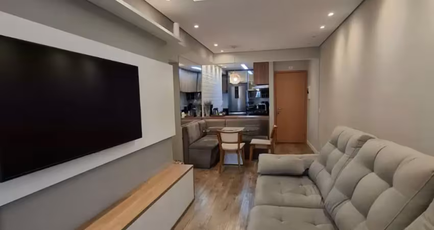 Apartamento moderno: suíte, 2 vagas e varanda gourmet envidraçada