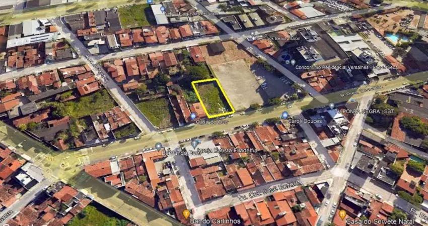 Terreno à venda, 966 m² por R$ 1.700.000,00 - Lagoa Seca - Natal/RN