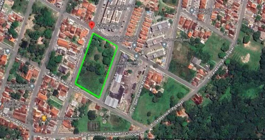 Terreno à venda, 7200 m² por r$ 3.900.000,00 - vale do sol - parnamirim/rn