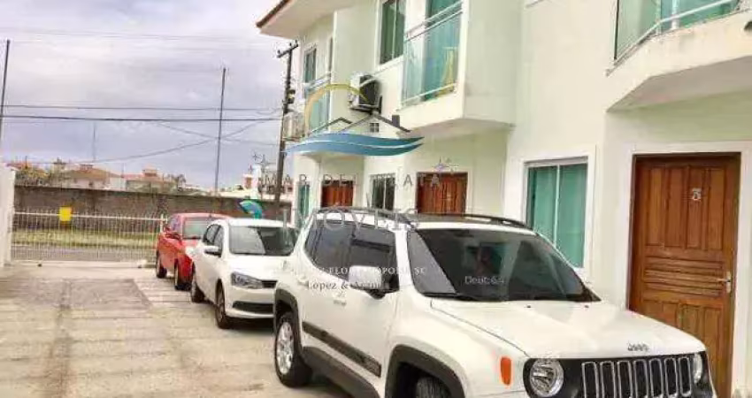 Apartamento duplex para venda em florianópolis, santinho, 2 dormitórios, 2 banheiros, 1 vaga