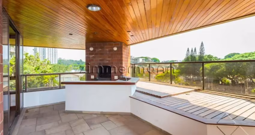 Apartamento com 3 quartos à venda na Alameda dos Arapanés, --, Moema, São Paulo
